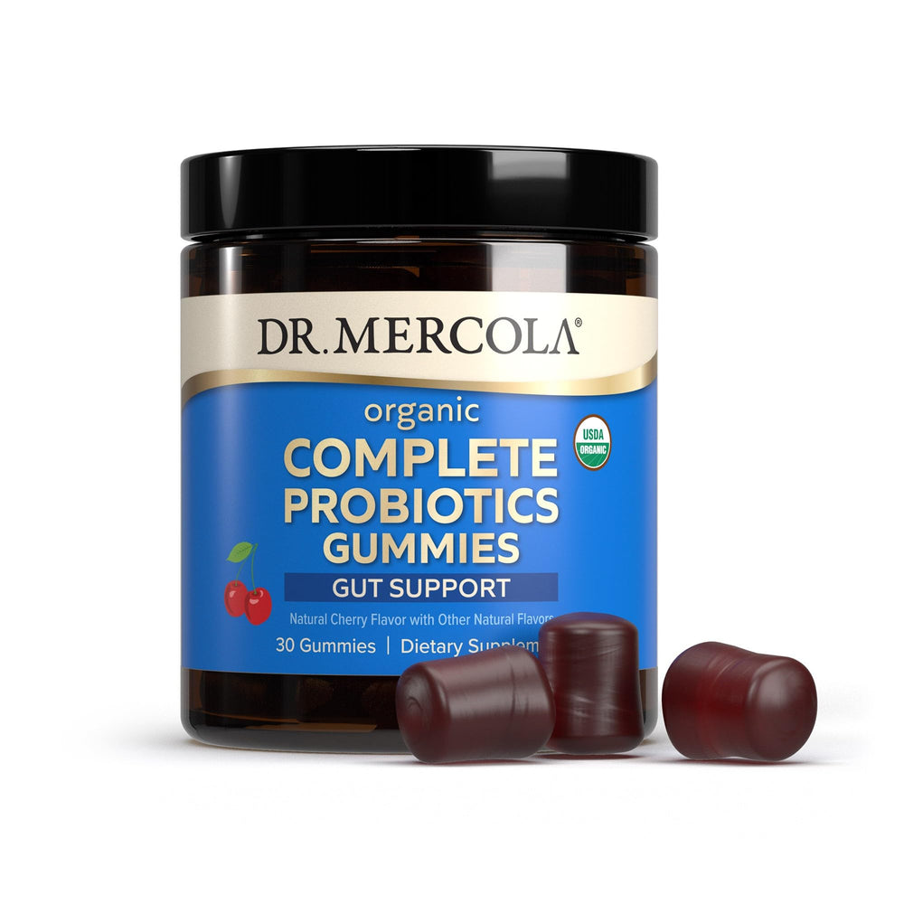 Cherry-flavored probiotic gummy