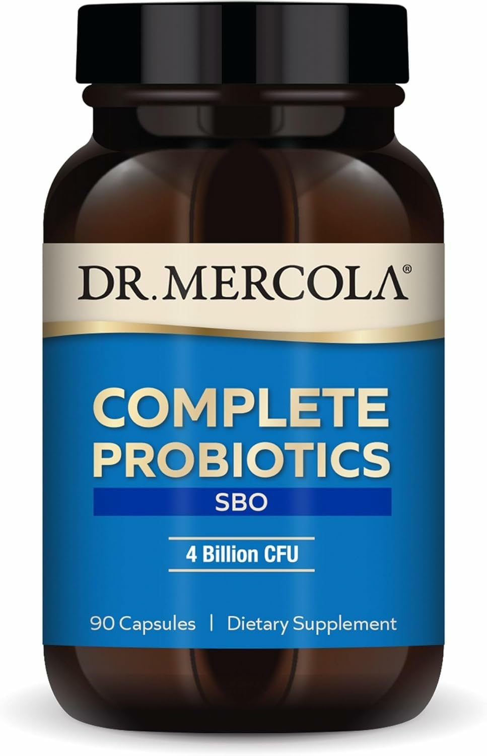 Hero image of Dr. Mercola Complete Probiotics SBO bottle