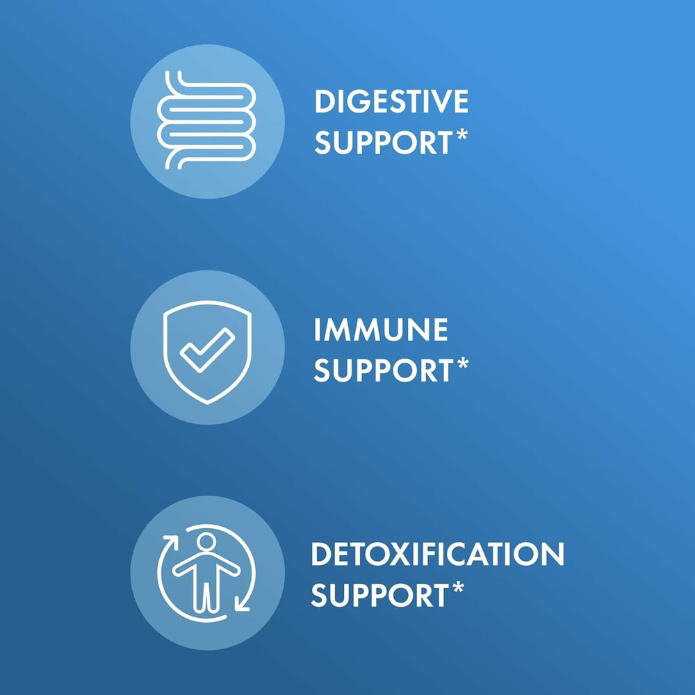 Ingredients panel showing Bacillus clausii SC109 and spore probiotics