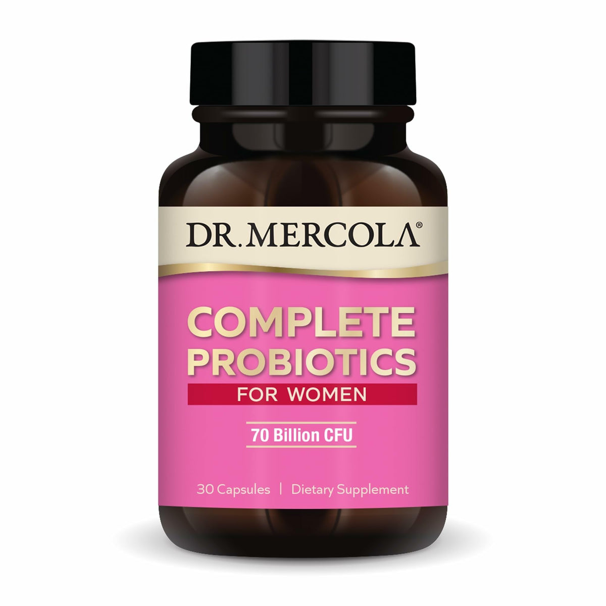 Dr. Mercola Complete Probiotics for Women bottle