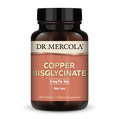 Dr. Mercola Copper Bisglycinate Mini Tabs bottle