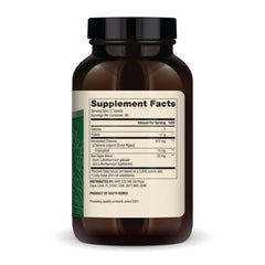 Bottle showing 450 tablets for 90 servings