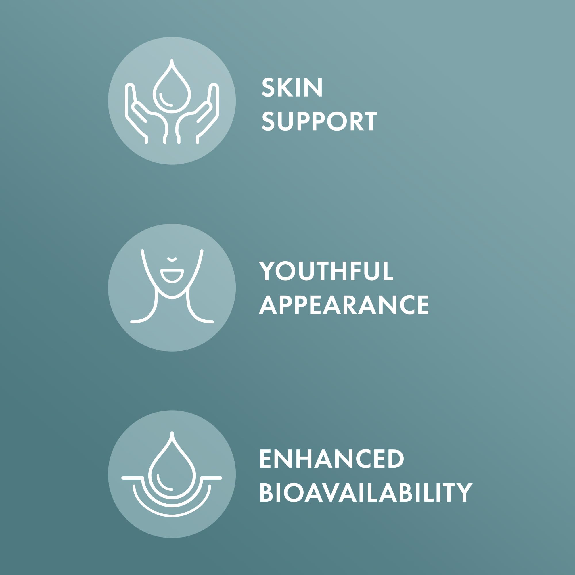 Capsules of Dr. Mercola Hair, Skin & Nails supplement