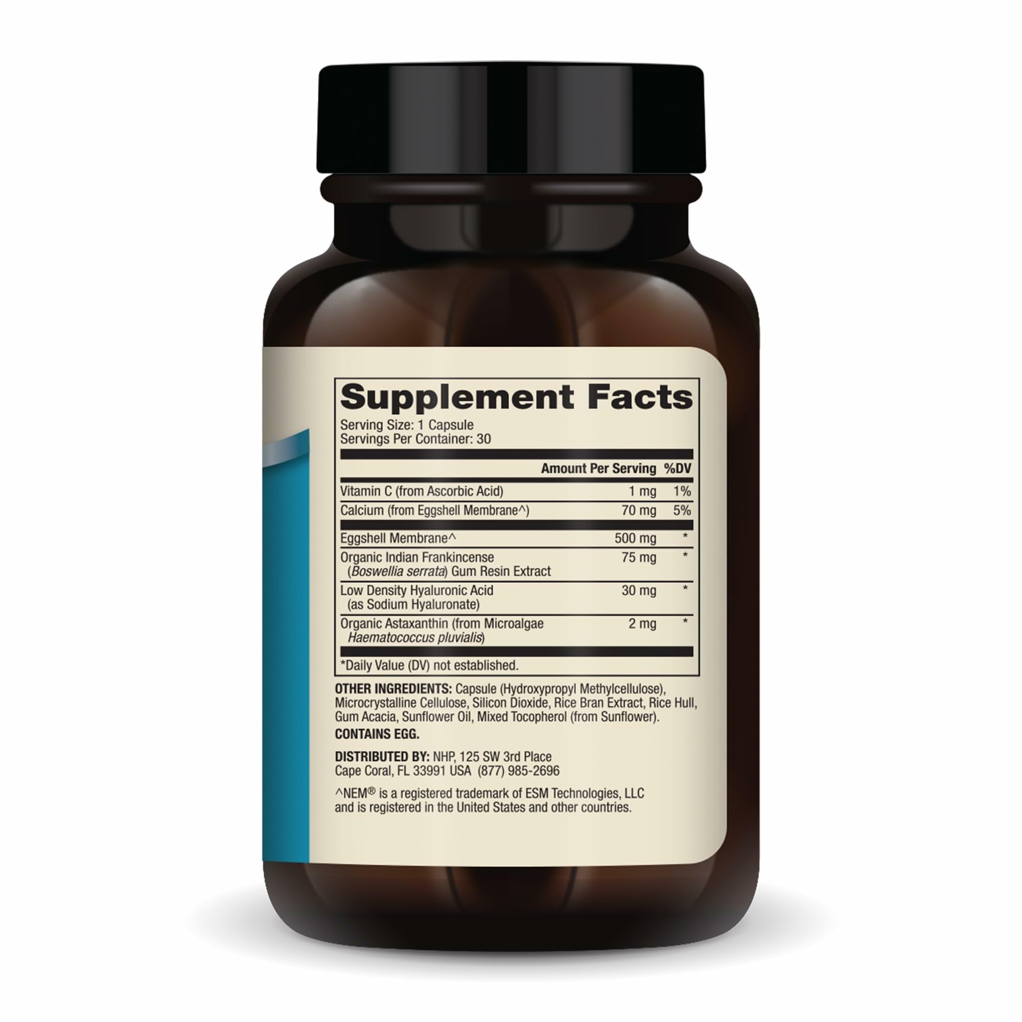 Close-up of Joint Formula capsules