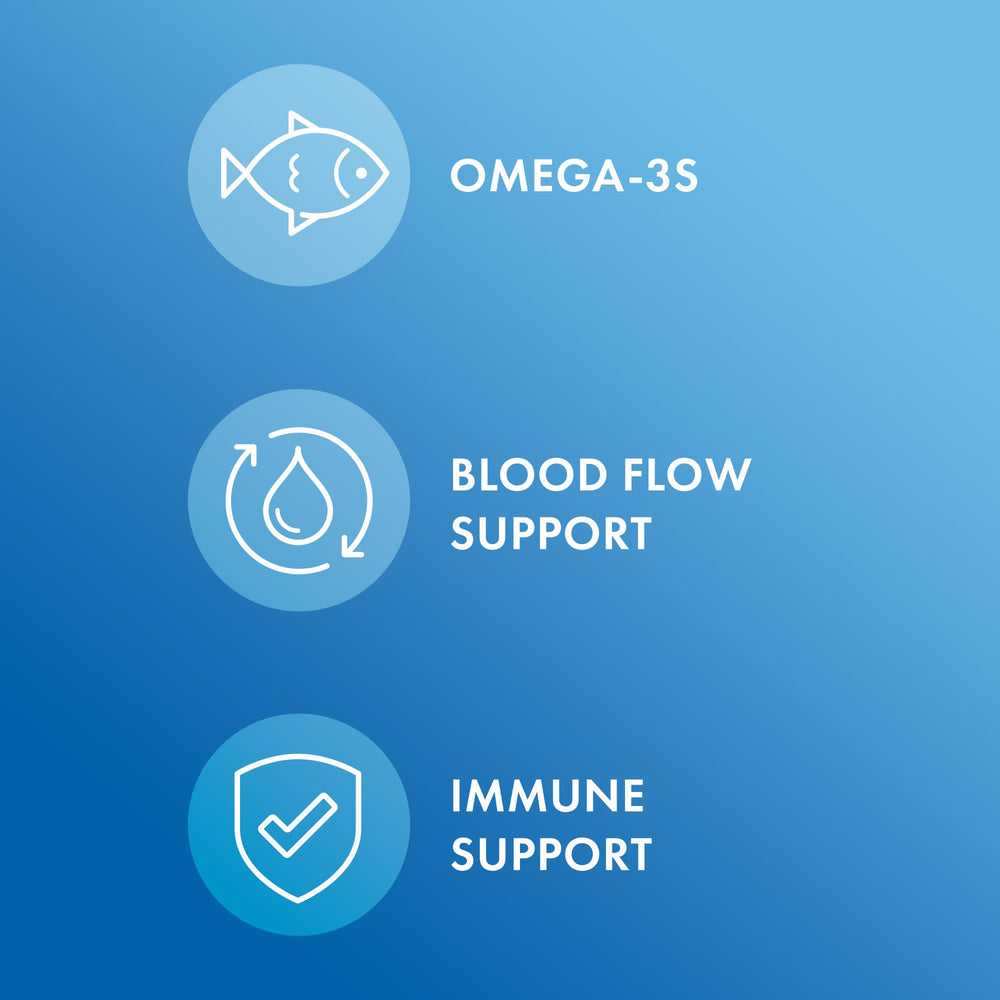 Brain health support with krill oil