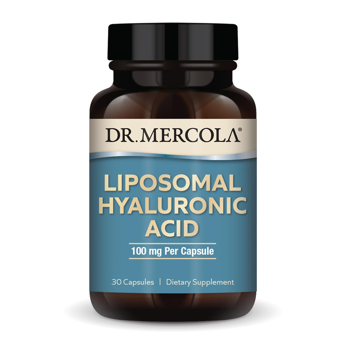 Dr. Mercola Liposomal Hyaluronic Acid bottle front