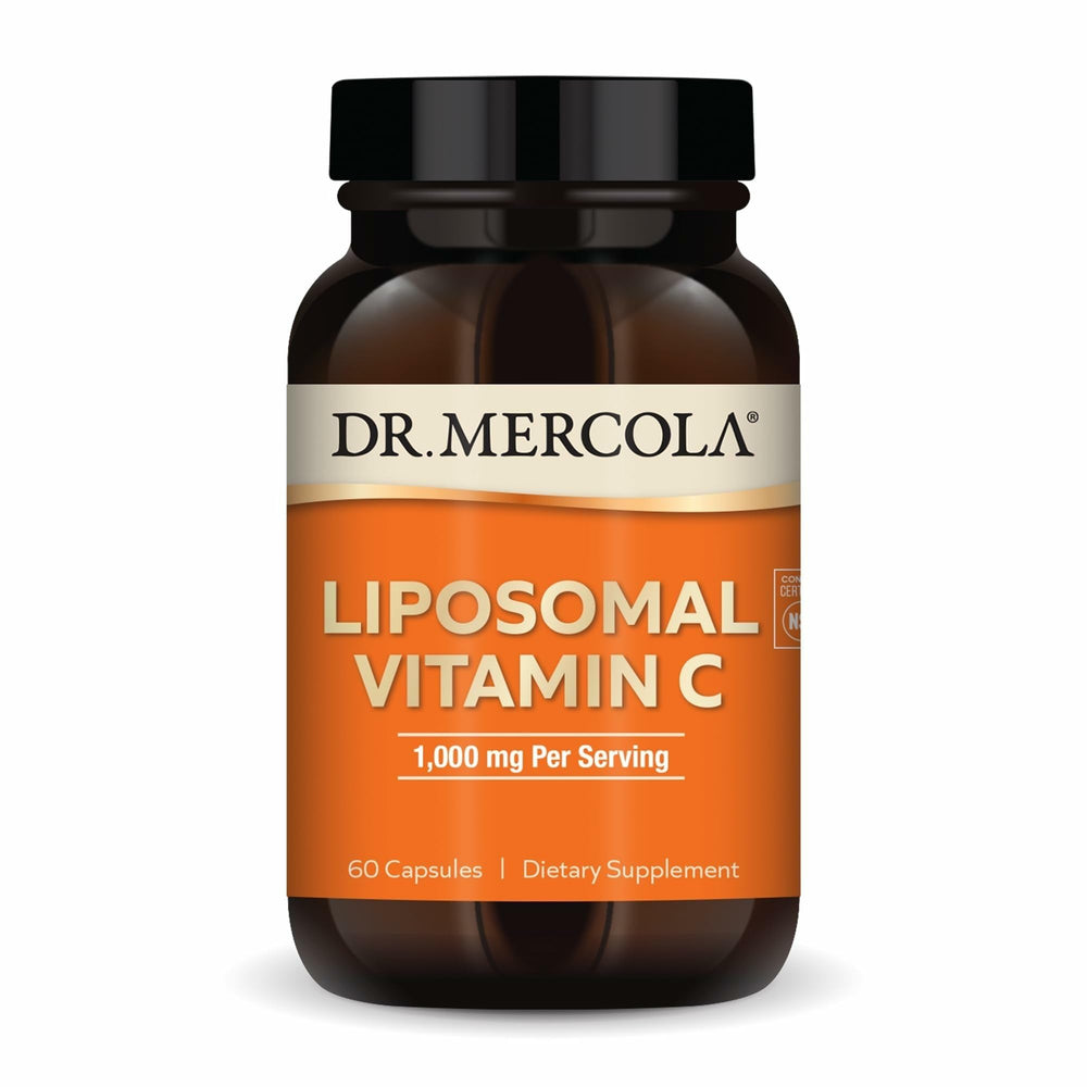 Dr. Mercola Liposomal Vitamin C bottle - 60 capsules