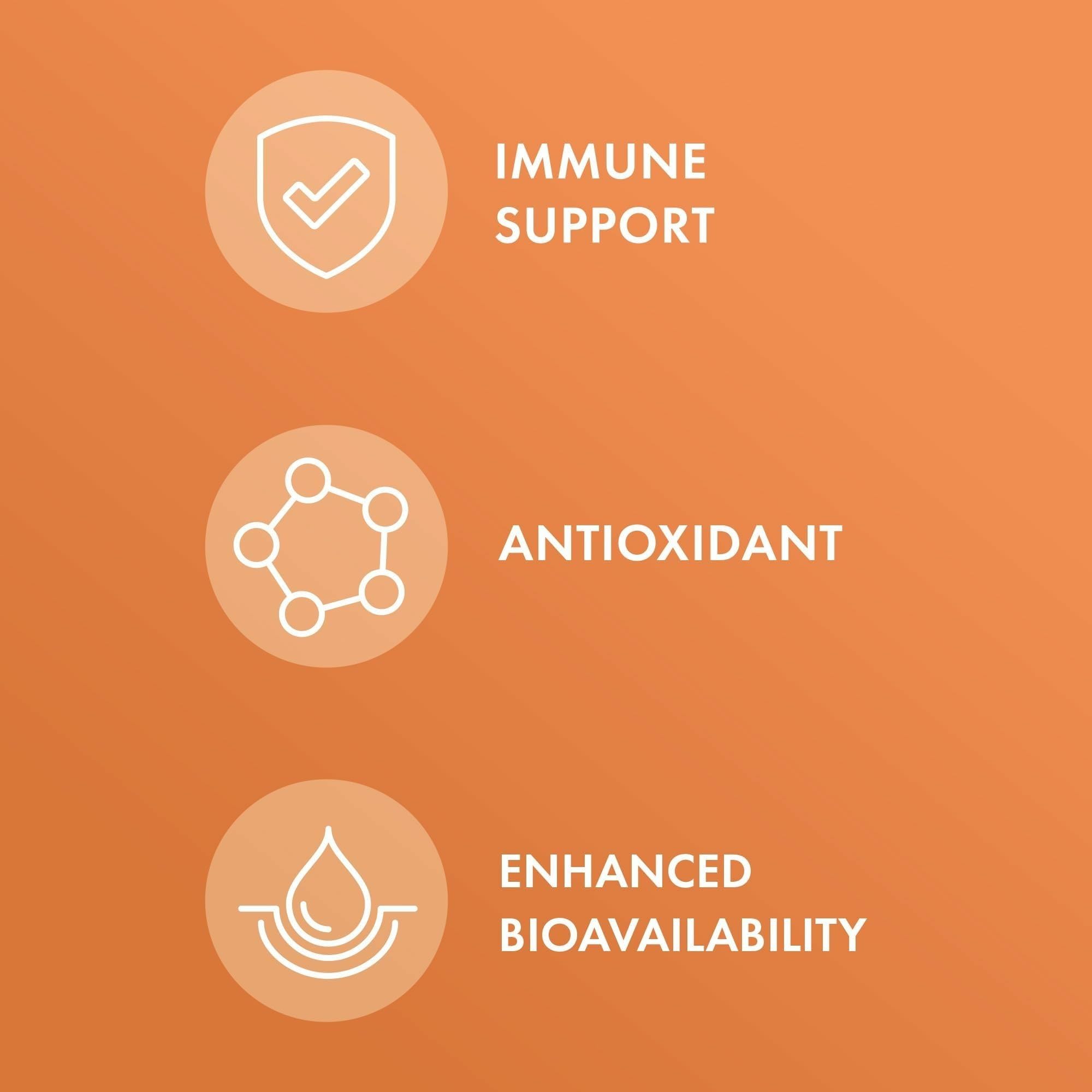 Close-up of label showing 1,000 mg per serving