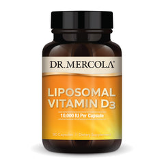 Dr. Mercola Liposomal Vitamin D3 bottle – hero image