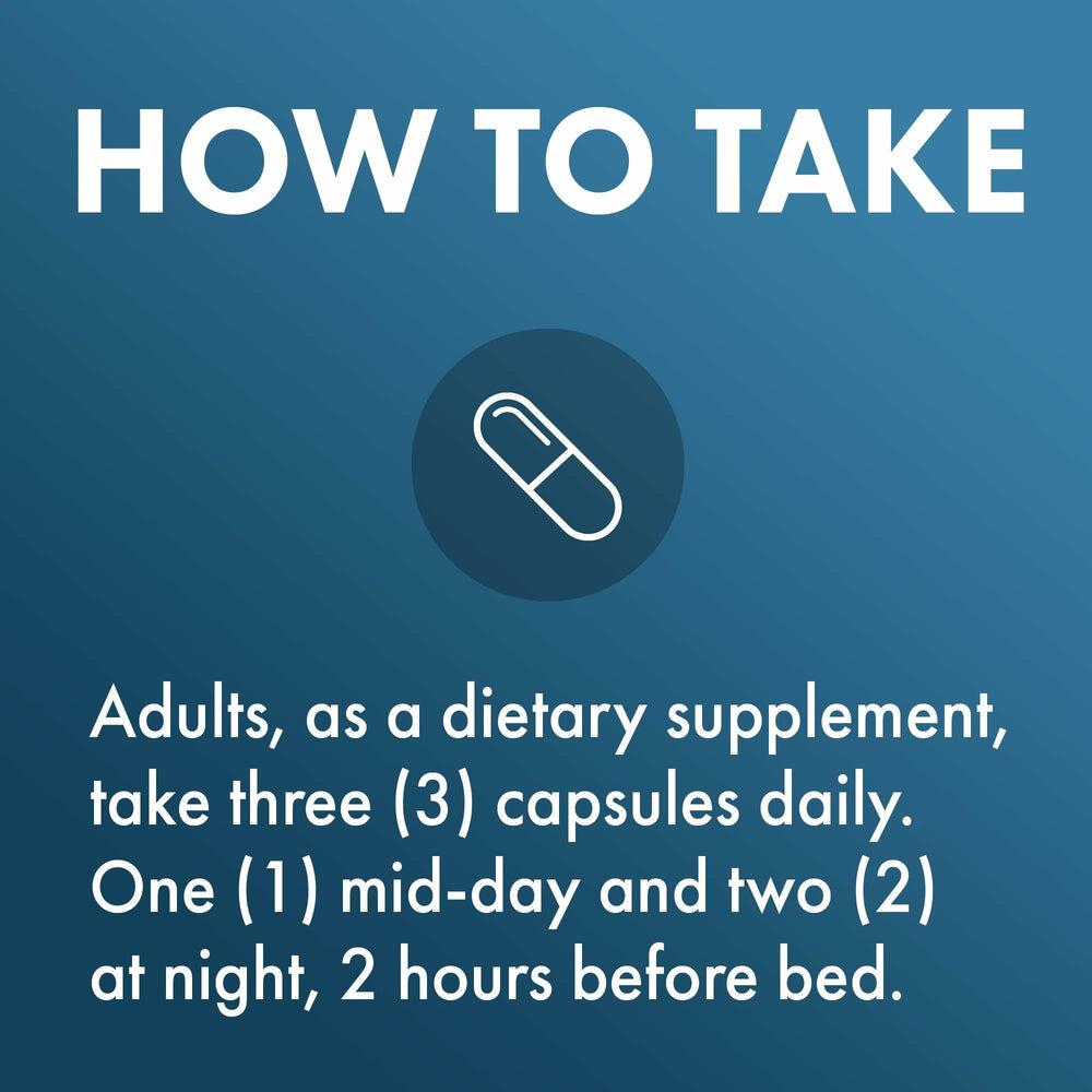 Nutrition facts panel for Magnesium Advanced
