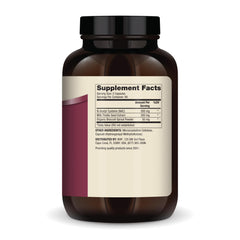 NAC with Milk Thistle capsules spilling from bottle