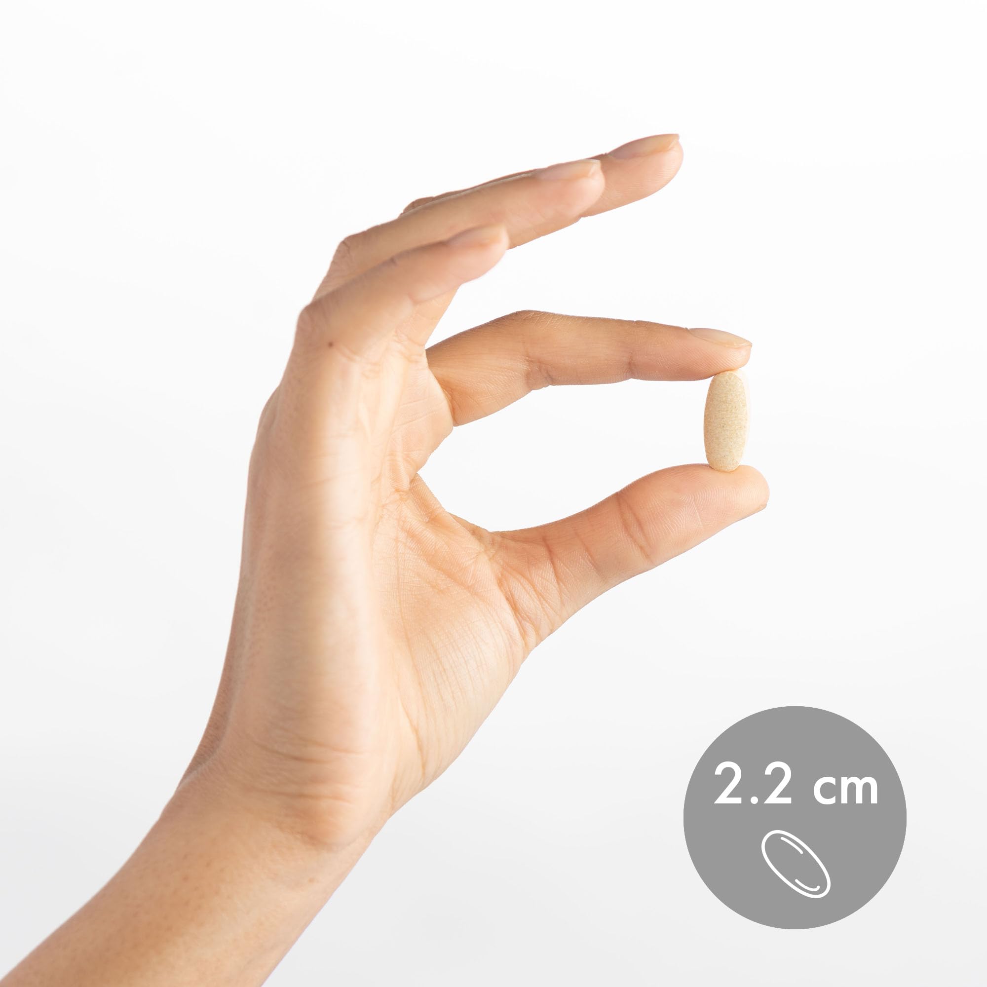 Tablet dosage and daily serving information