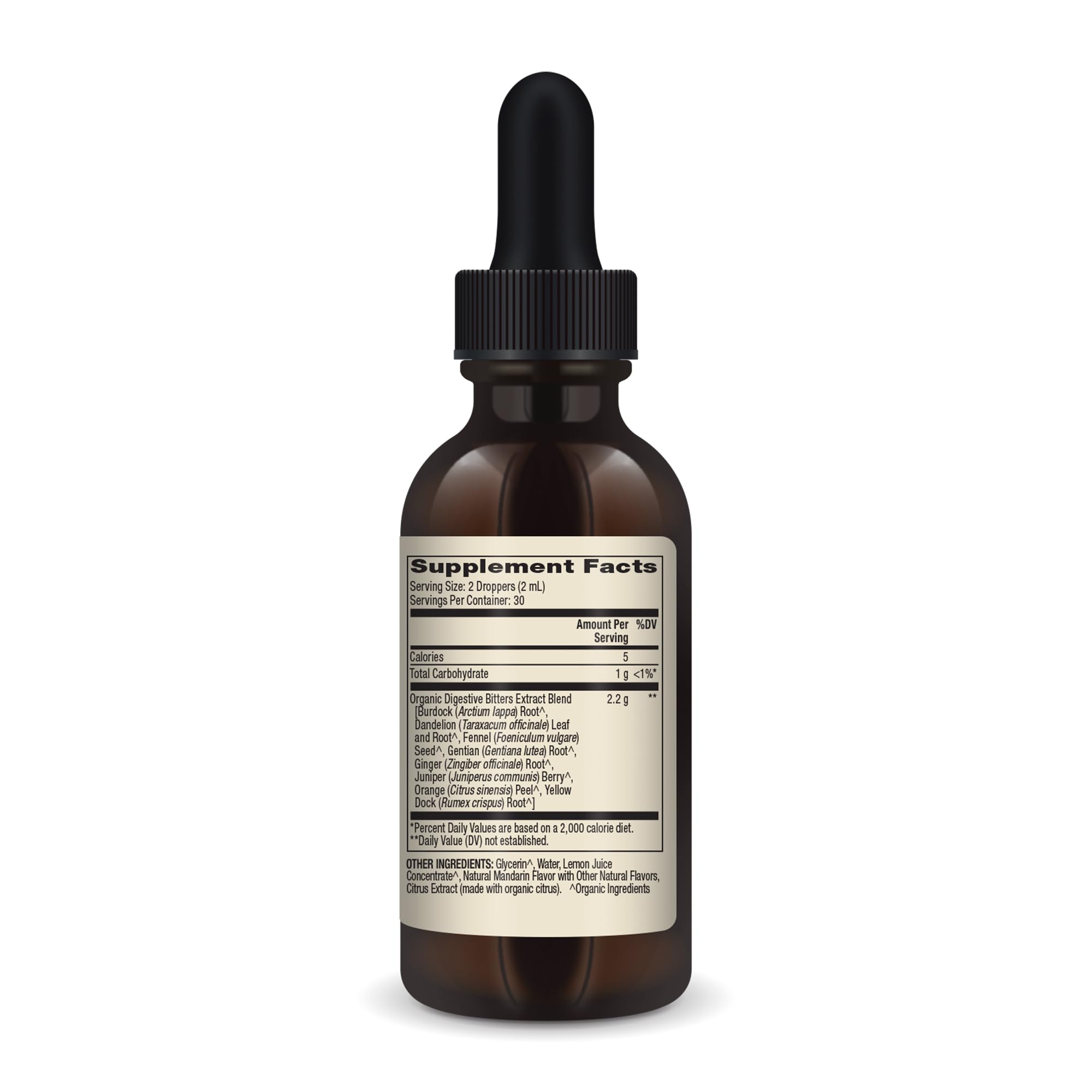 Close-up of bottle with natural herbal ingredients background