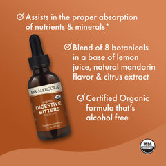 Ingredient highlights: Burdock Root, Dandelion, Fennel Seed and Gentian Root