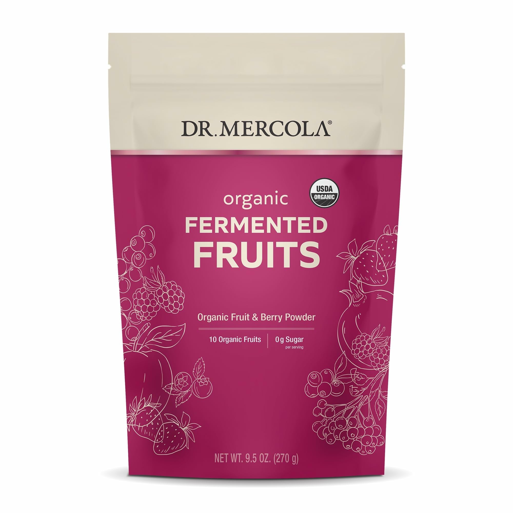 Dr. Mercola Organic Fermented Fruits main product image