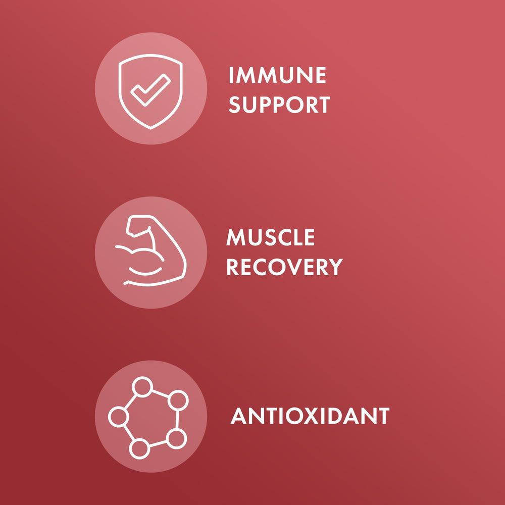 Supplement facts panel for Tart Cherry Chewables