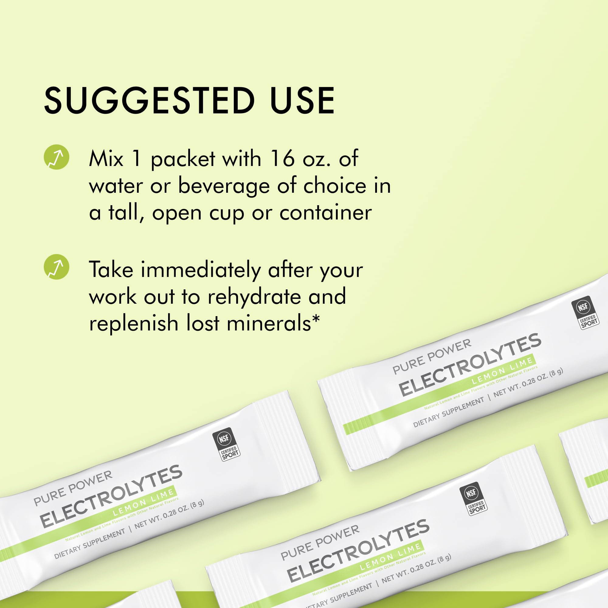 On-the-go packets ideal for workouts, travel, and hot weather