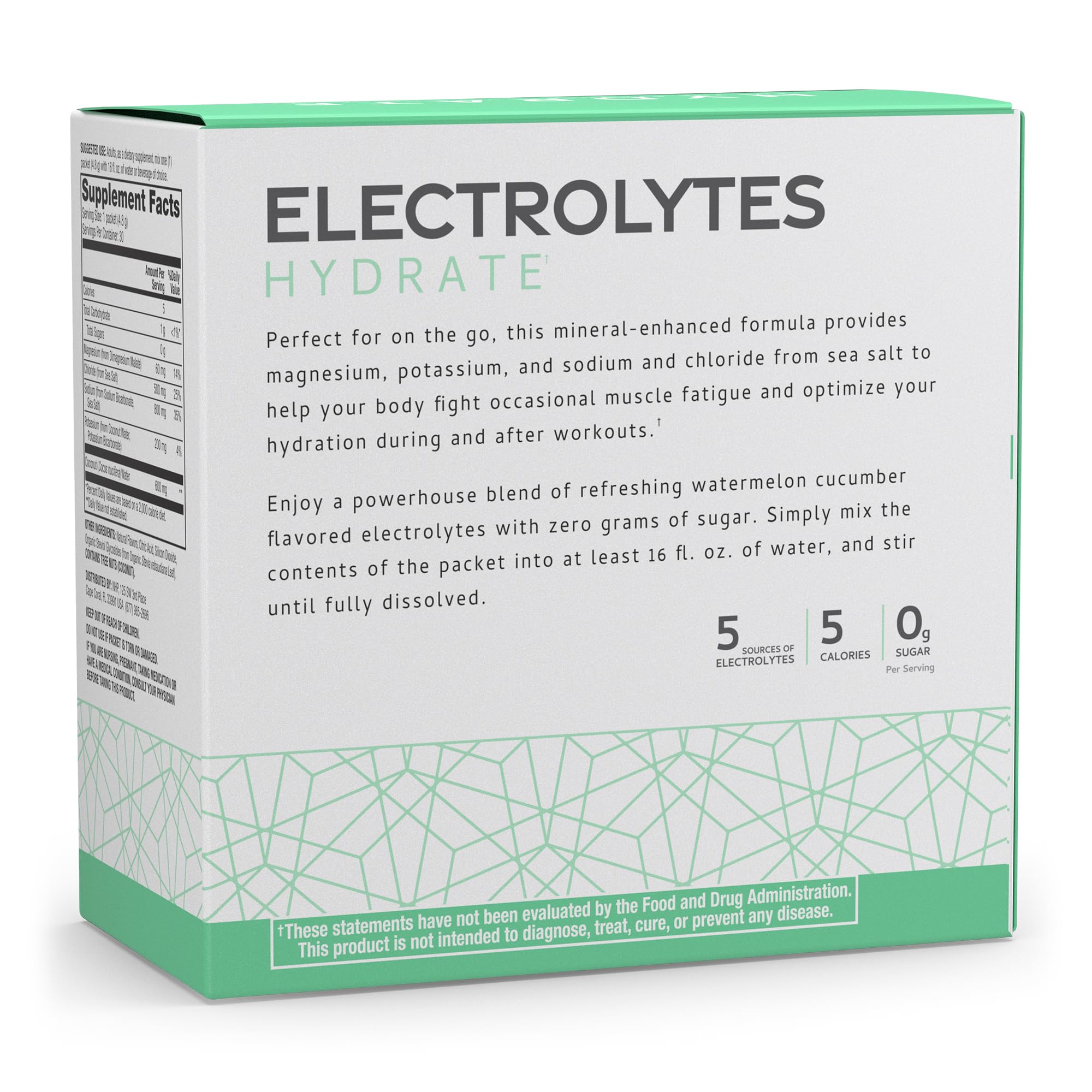 Dr. Mercola Pure Power mix dissolves smoothly into coconut water base for flavor.