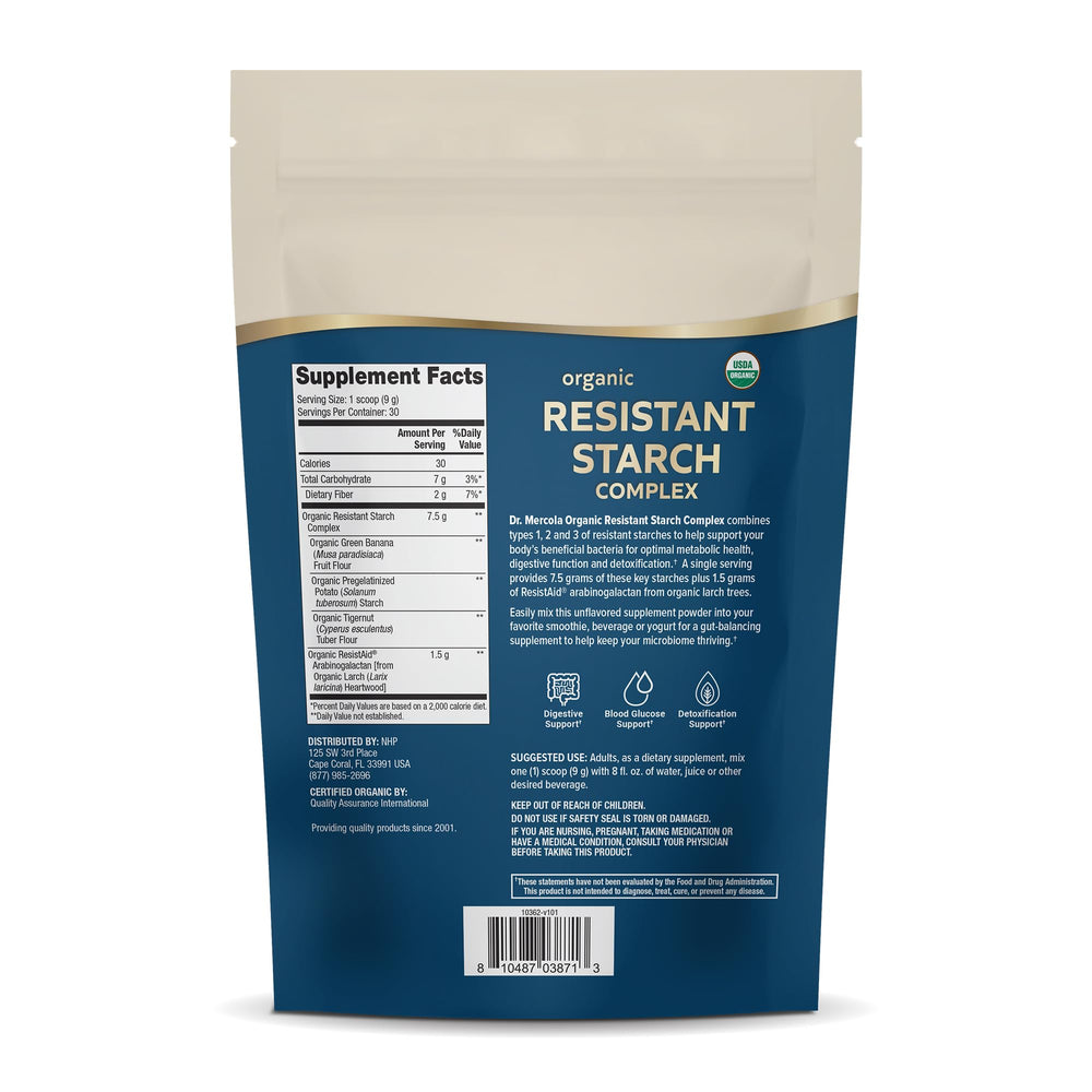 Serving scoop of Organic Resistant Starch Complex
