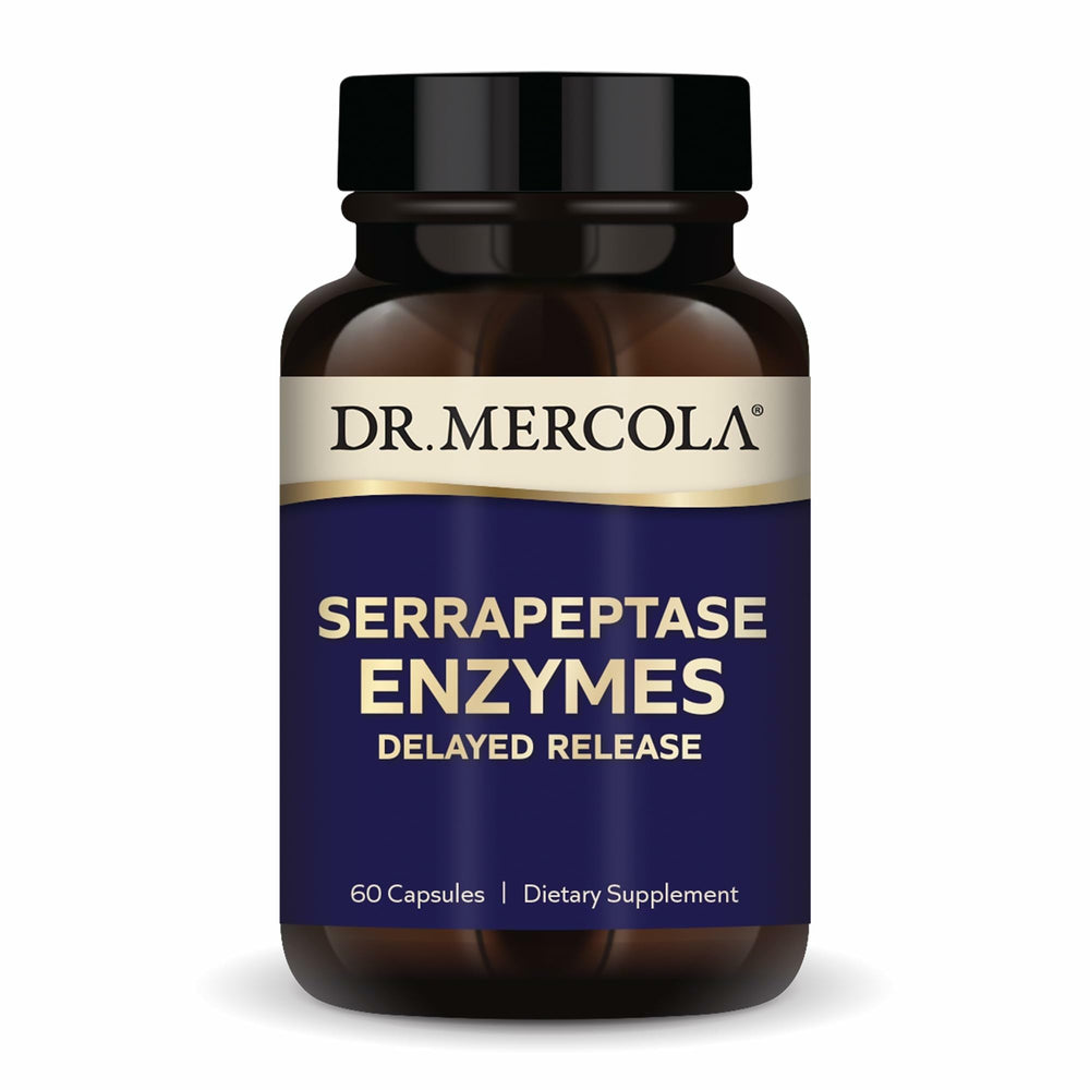 Hero image of Dr. Mercola Serrapeptase Enzymes delayed-release capsules