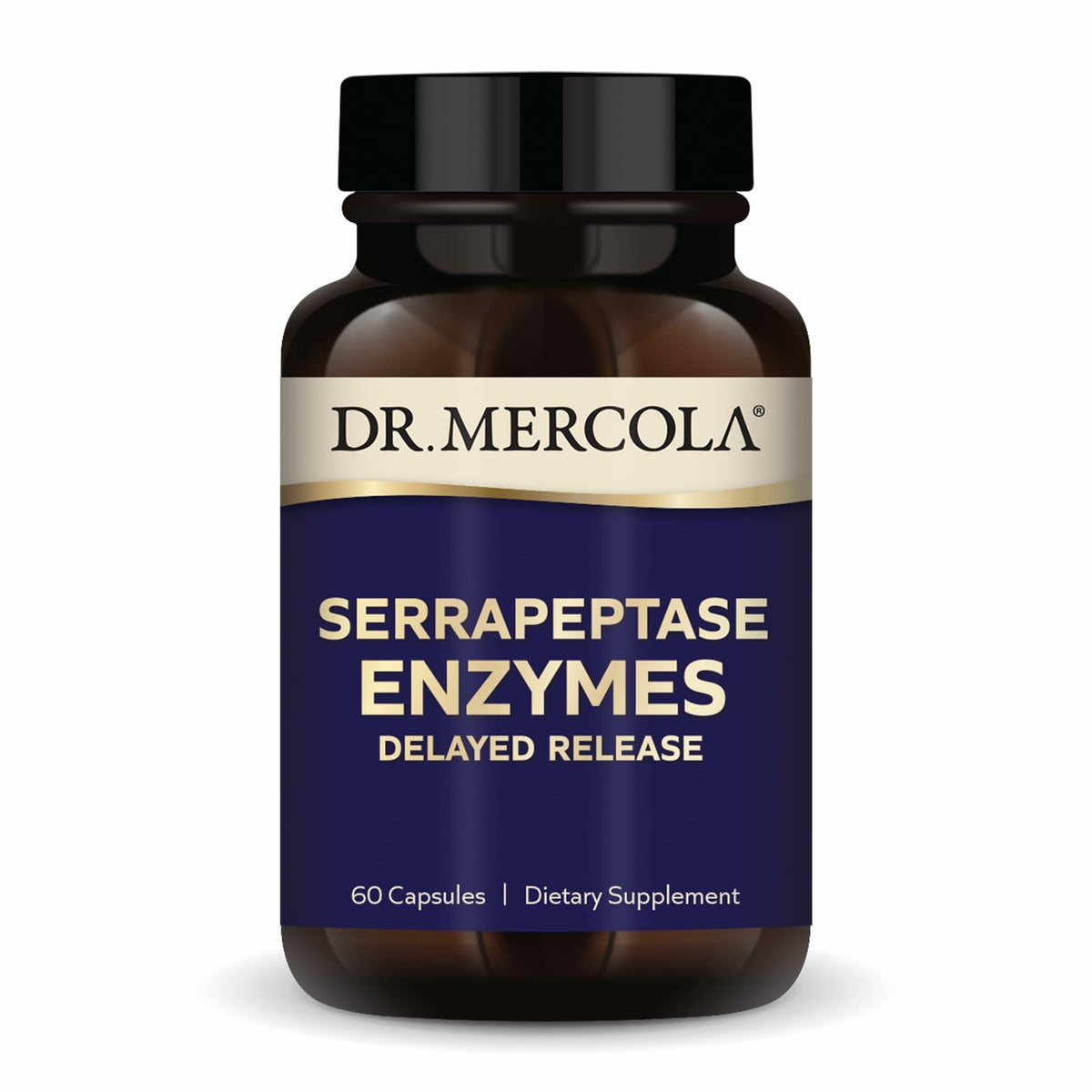 Hero image of Dr. Mercola Serrapeptase Enzymes delayed-release capsules