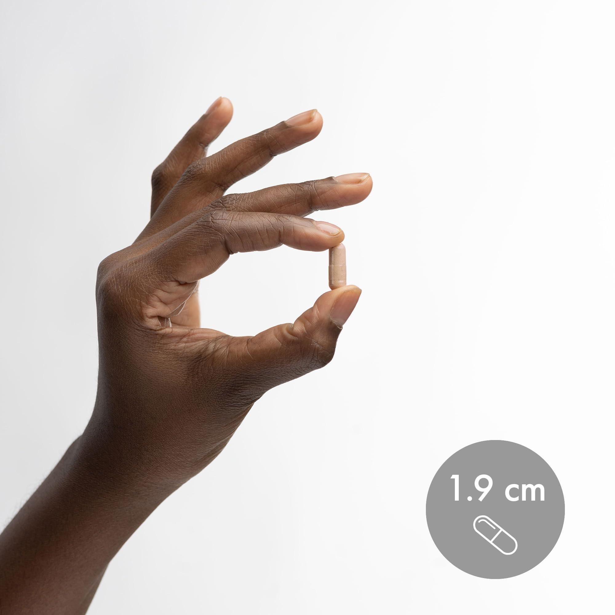 Capsules of Sleep Support with Melatonin ready to take with water