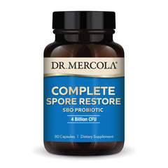 Dr. Mercola Complete Spore Restore bottle and label