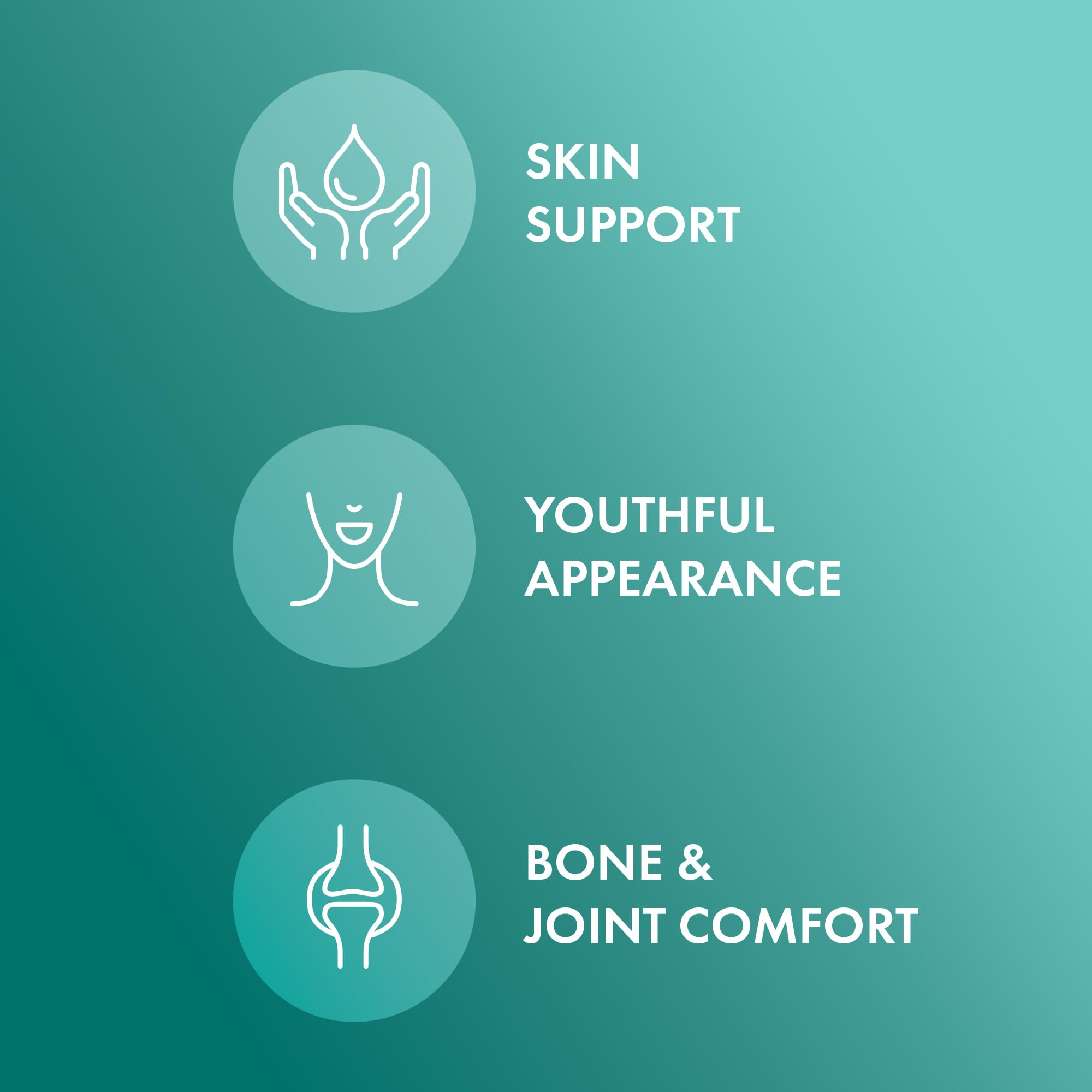 Type I collagen peptides, marine source