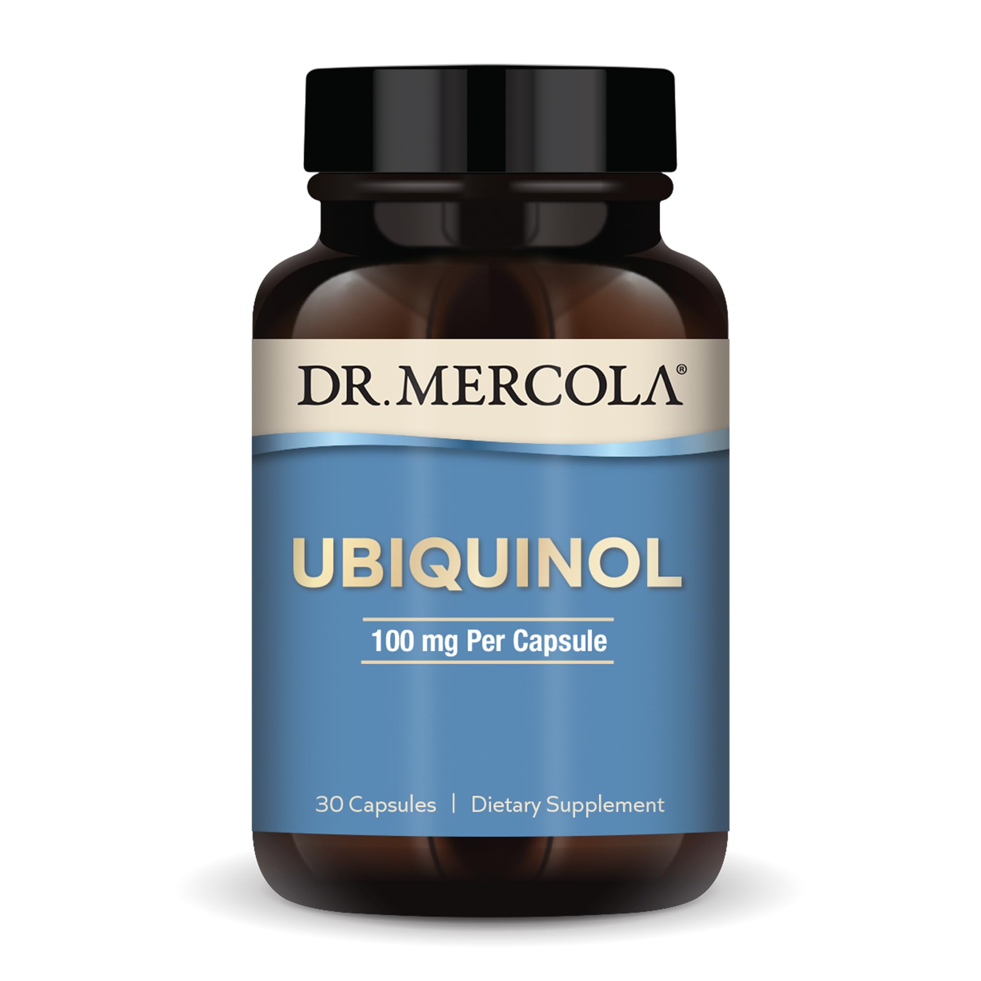 Dr. Mercola Ubiquinol 100 mg bottle