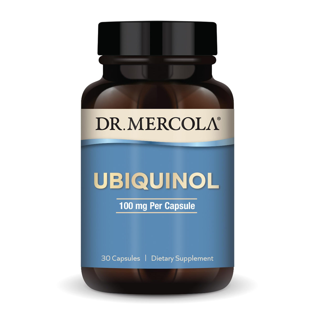 Dr. Mercola Ubiquinol 100 mg bottle