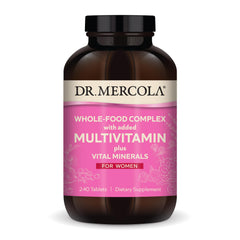 Dr. Mercola Whole-Food Complex for Women bottle label
