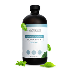 Hero image of Dr. Michelle's Cool Mint Remineralizing Mouthwash