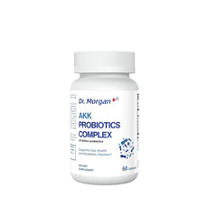 Dr. Morgan Akkermansia Probiotics Complex bottle – front view