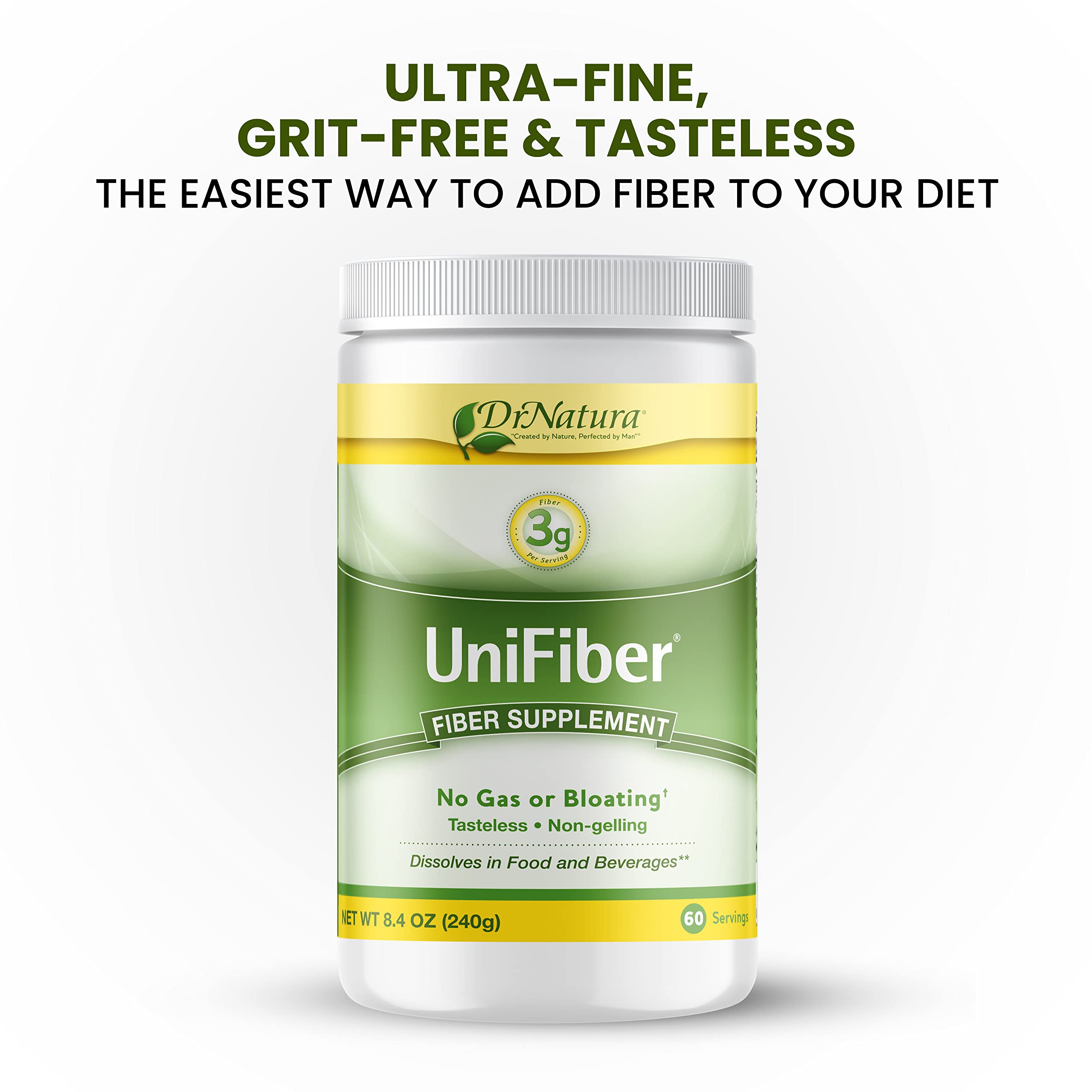 Close-up of Unifiber powder