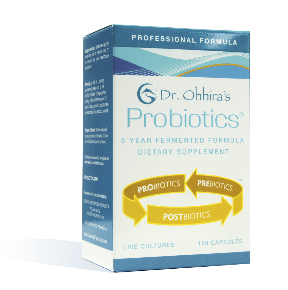Bottle of Dr. Ohhira’s Probiotics Professional Formula 12 Plus 120 capsules