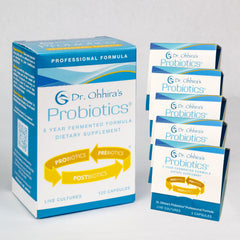 Dr Ohhiras Probiotics Professional Formula bottle - 120 capsules