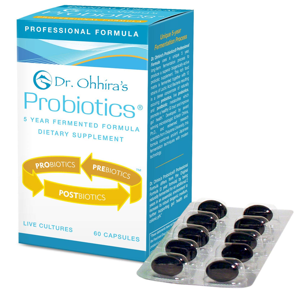 Dr. Ohhira’s Probiotics Professional Formula bottle – front view