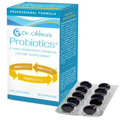 Dr. Ohhira’s Probiotics Professional Formula bottle – front view