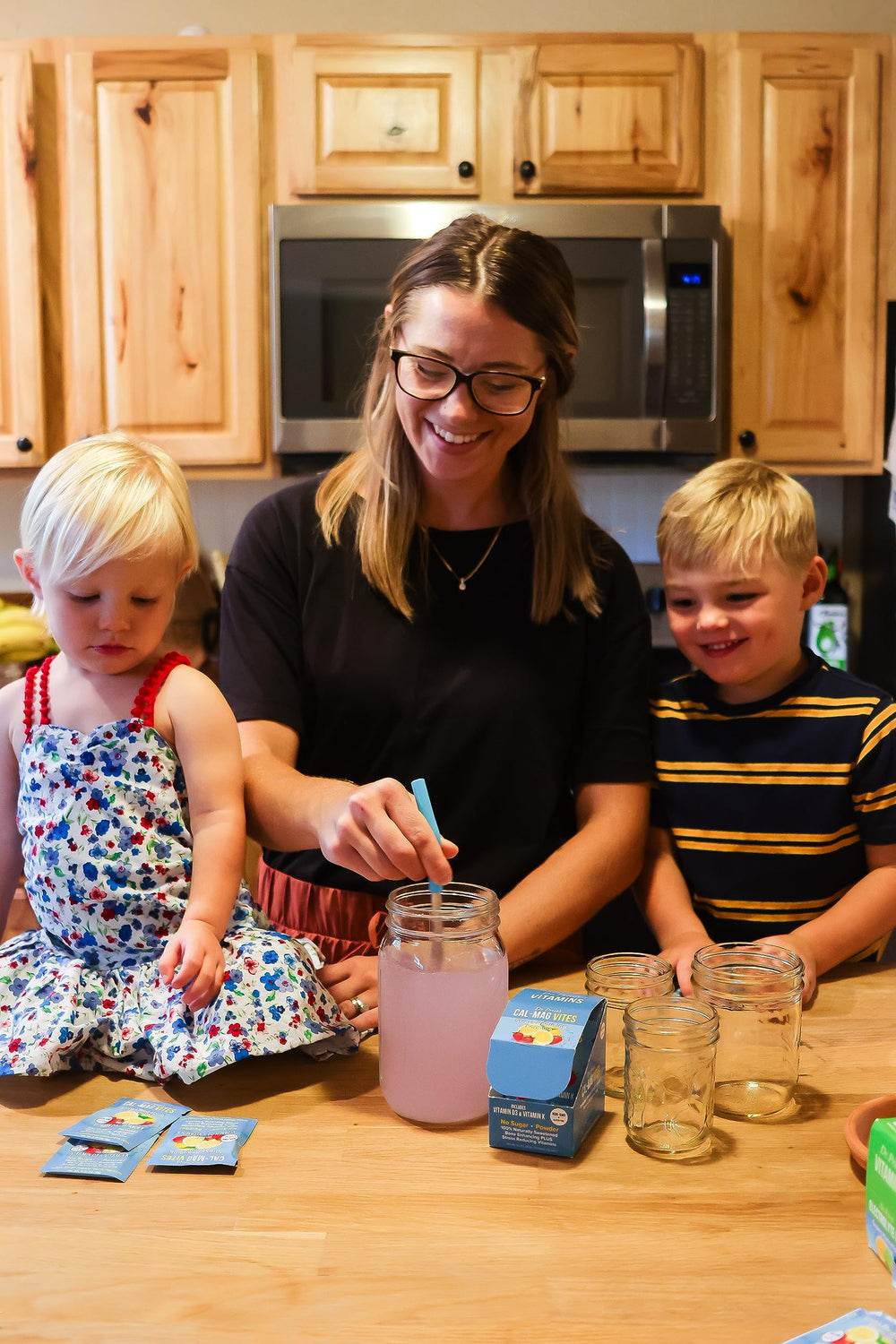 Ingredients panel for Cal-Mag Vites powder