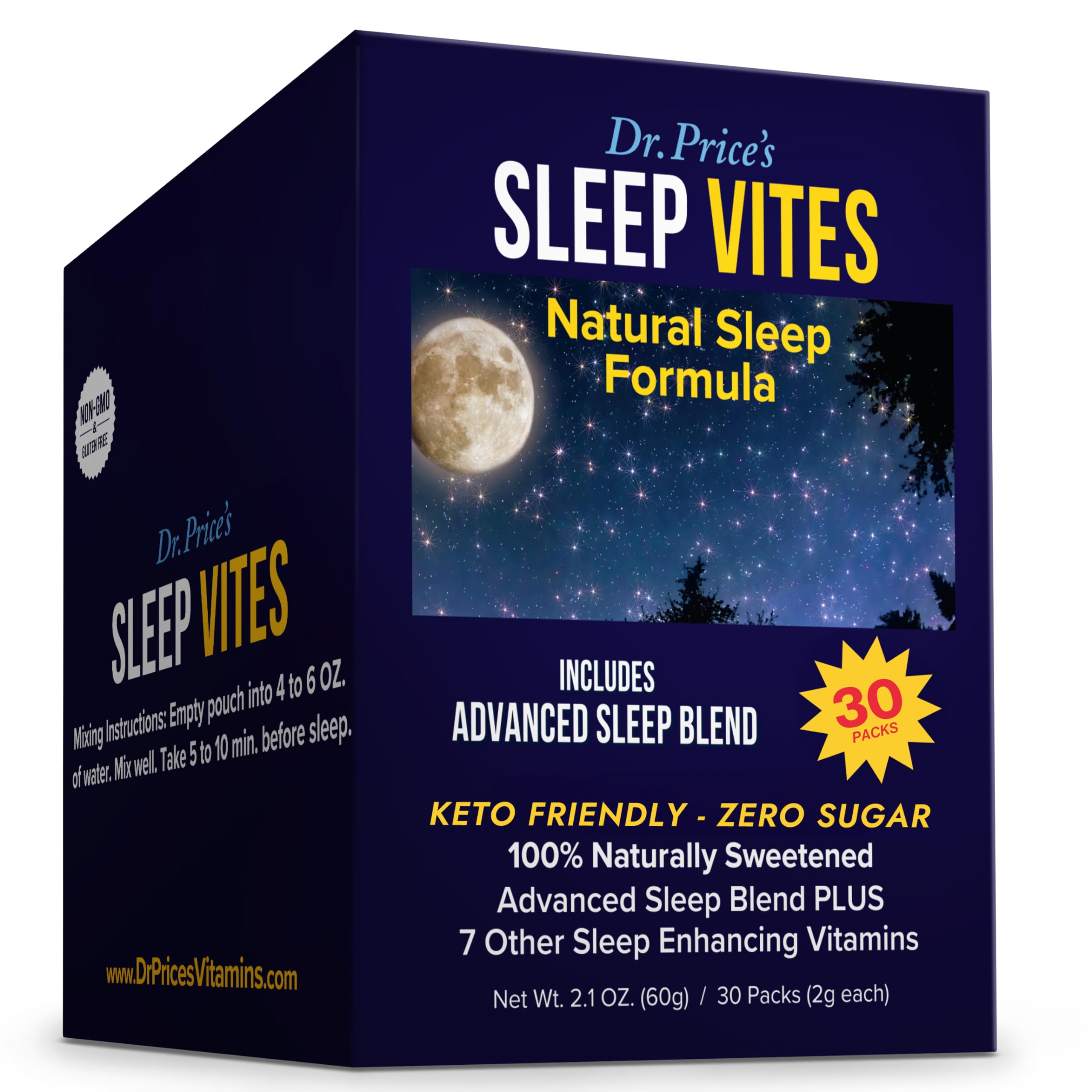 Dr. Price's Natural Sleep Aid packaging - hero image