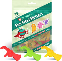 Dr. Ram's Fun Flexi Flossers for Kids packaging cover