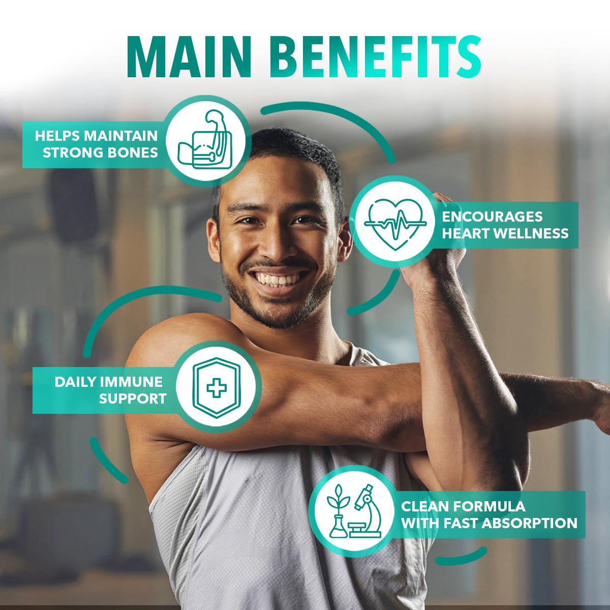 Close-up of the organic MCT oil base