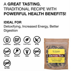 Close-up of Dr. Schulze's 5-Day Liver Detox bottle label