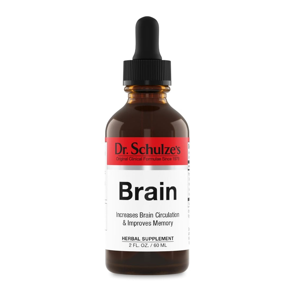 Bottle of Dr. Schulze's Brain Formula 2 oz