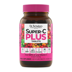 Dr. Schulze's Super-C Plus bottle front view