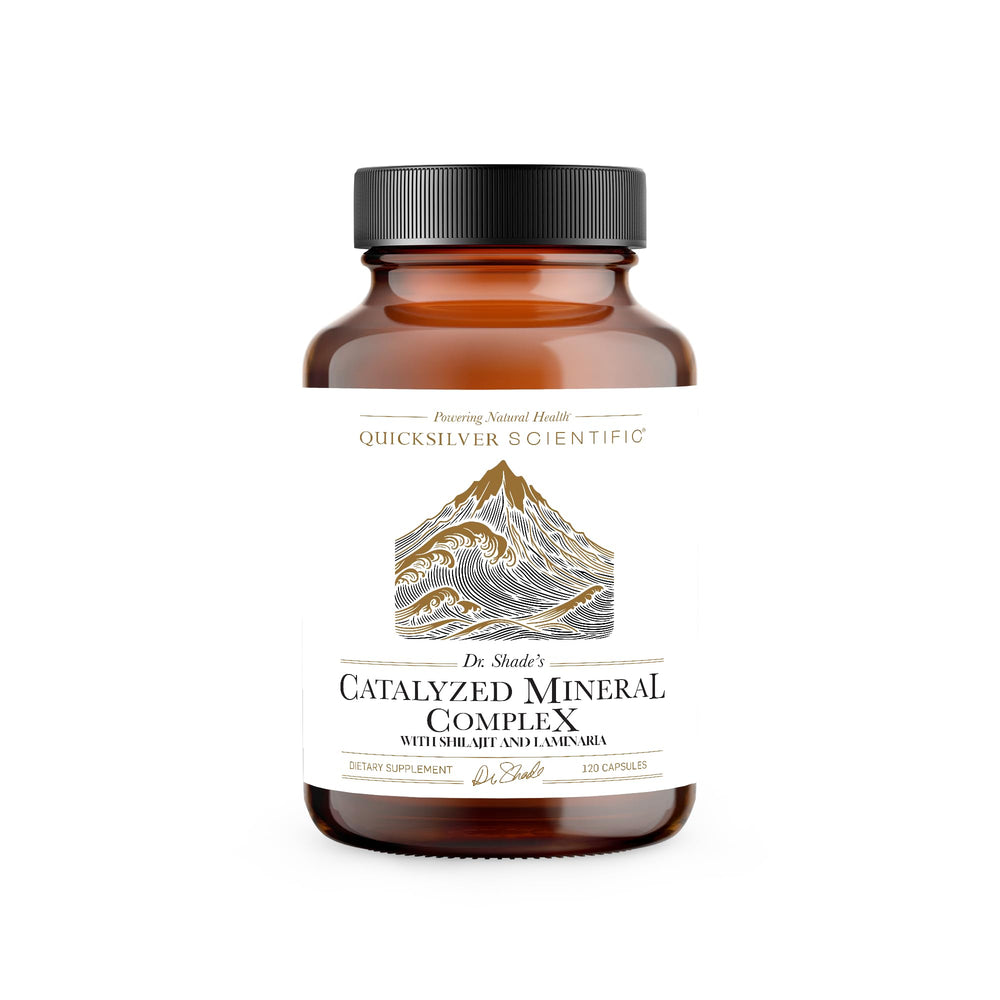 Dr. Shade's Catalyzed Mineral Complex bottle (front)