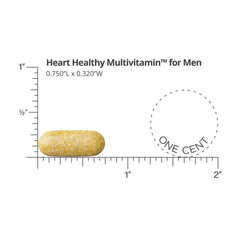 30-day supply packshot of Dr. Sinatra Heart Healthy Multivitamin for Men