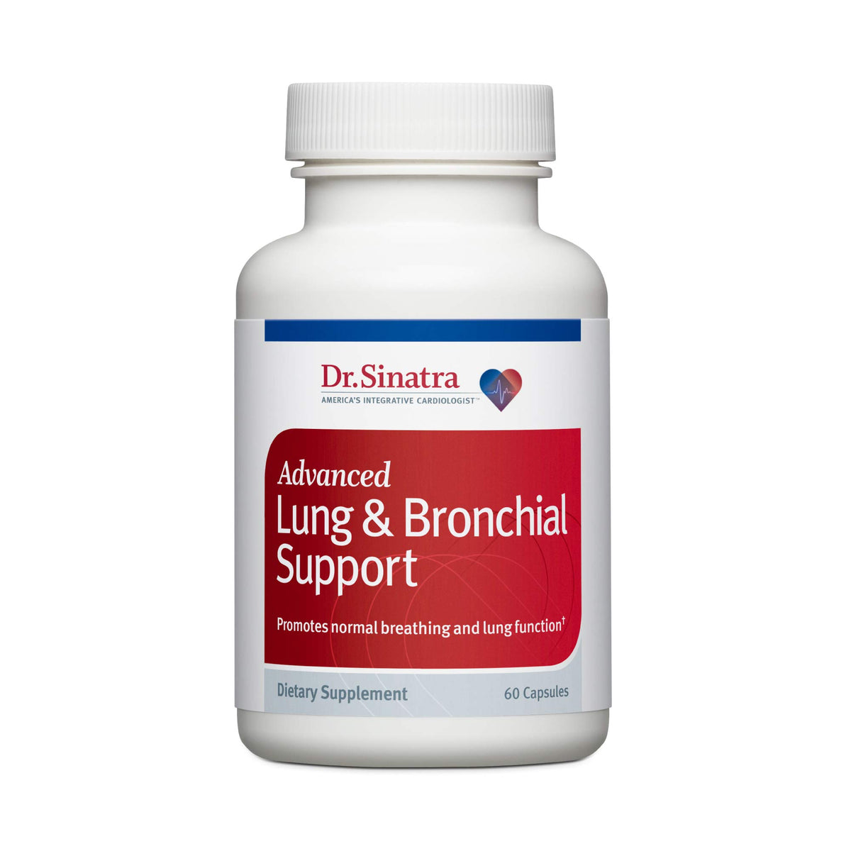 Dr. Sinatra Lung & Bronchial Support bottle on white background
