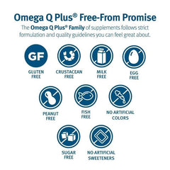 Close-up of resveratrol and turmeric in Omega Q Plus MAX formula