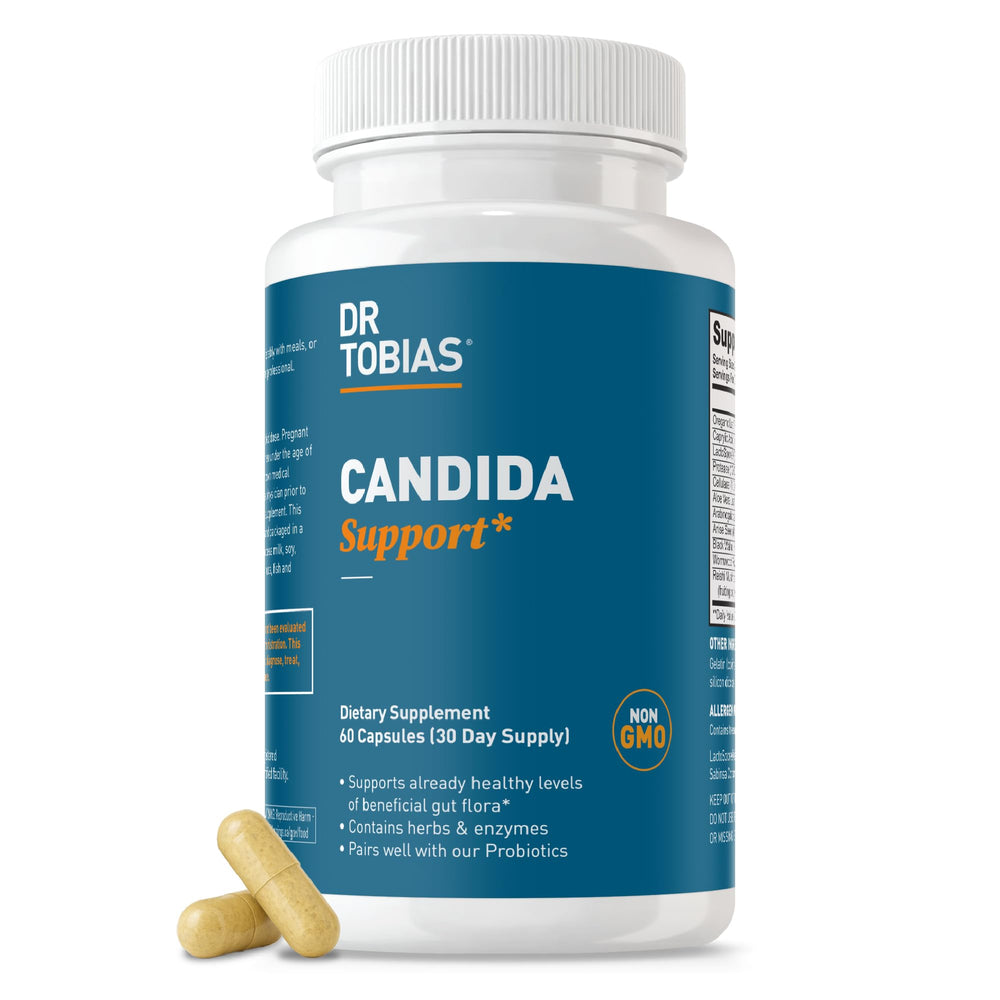 Dr. Tobias Candida Support bottle - front view